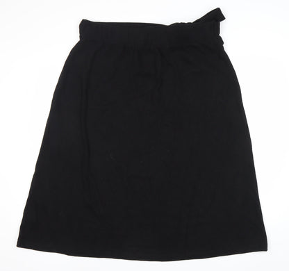 Marks and Spencer Women’s Black Size 20 Wrap Knee Length Skirt