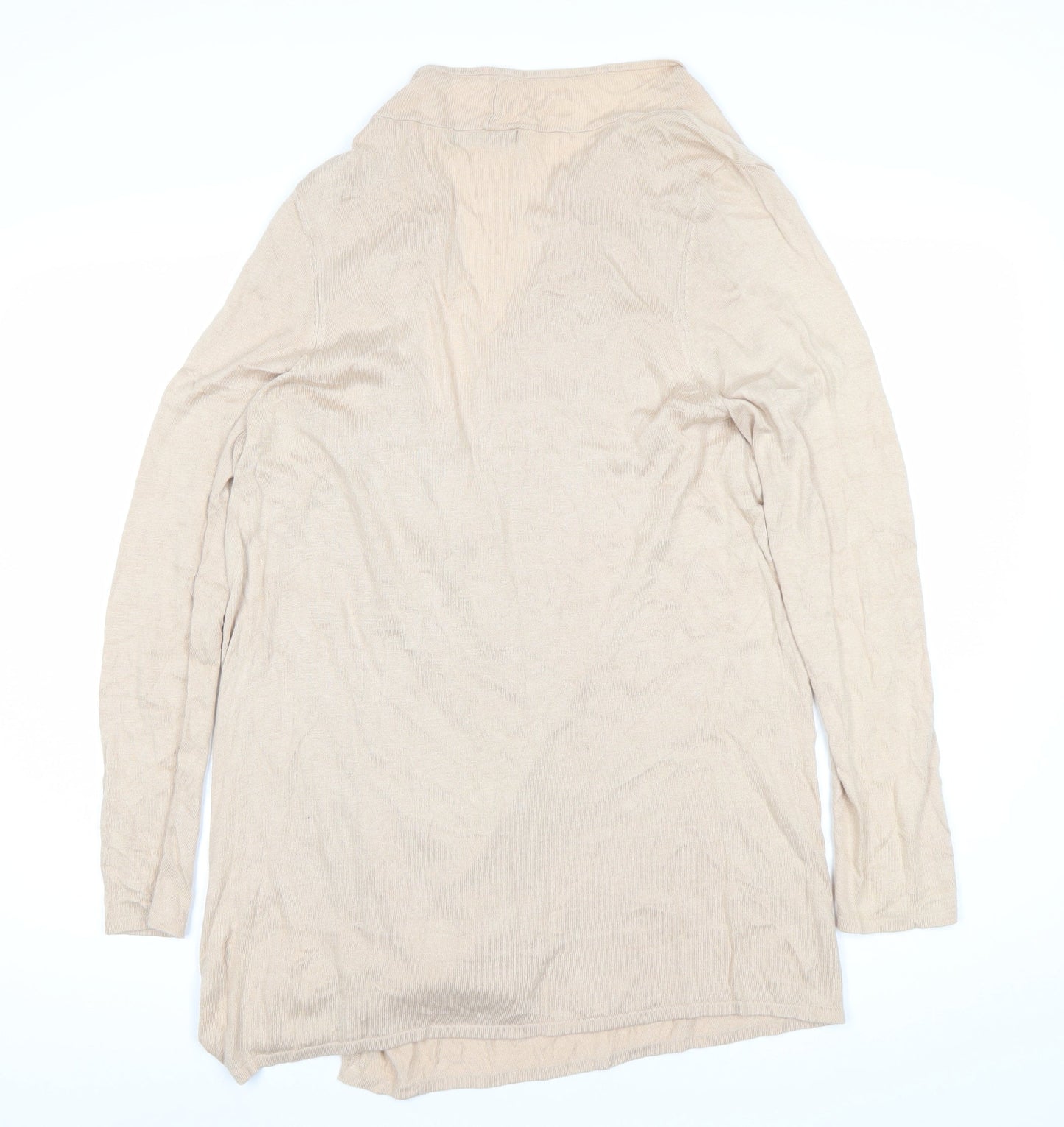 Womens UK Size S Bonmarché Beige Cardigan Jumper