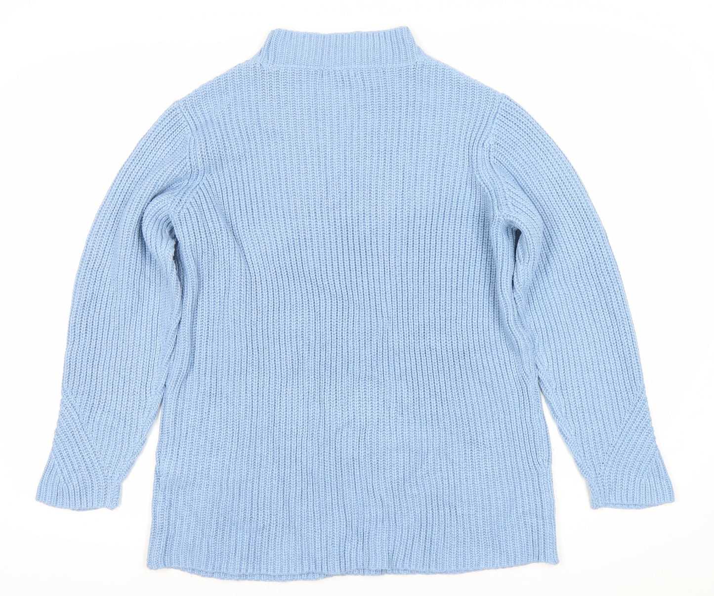 Womens UK Size M Damart Blue Pullover Jumper
