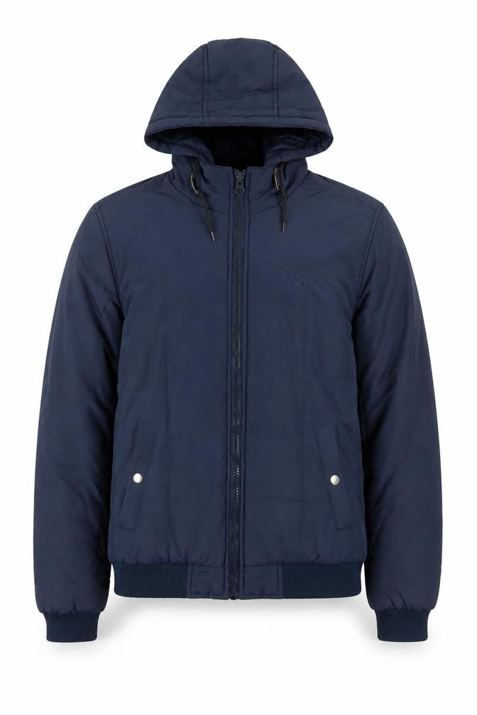 Mens UK Size M ASOS Blue Full Zip Hoodie