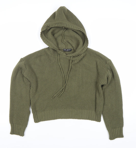 Womens UK Size S Select Green Pullover Jumper