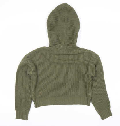 Womens UK Size S Select Green Pullover Jumper