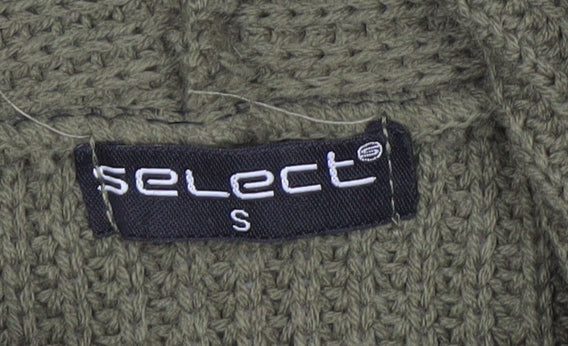 Womens UK Size S Select Green Pullover Jumper