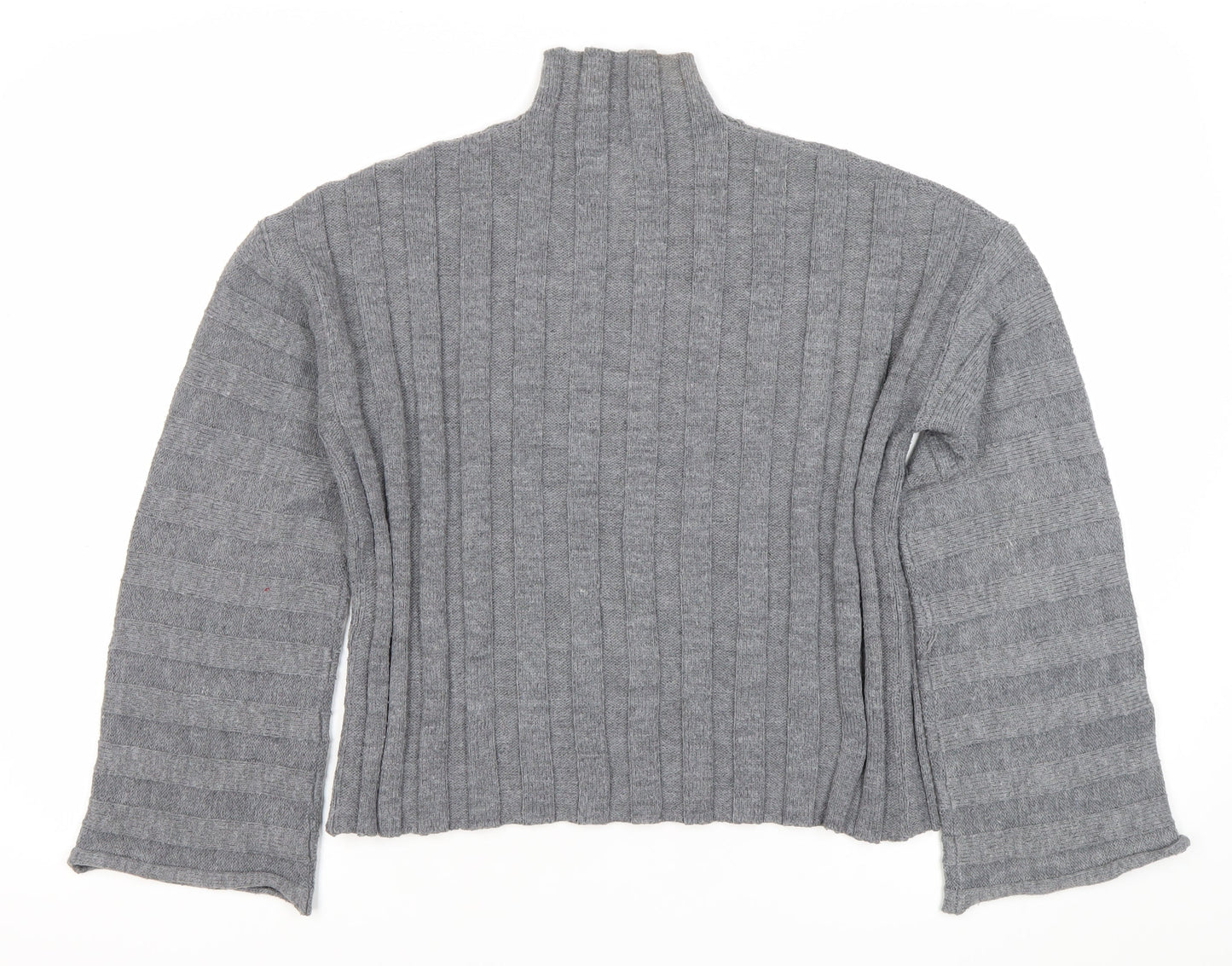 Womens UK Size 8 Missguided Grey Pullover Jumper