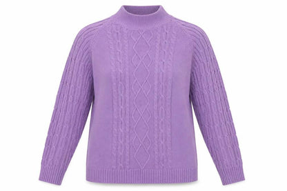 Womens UK Size XL Boohoo Purple Pullover Jumper
