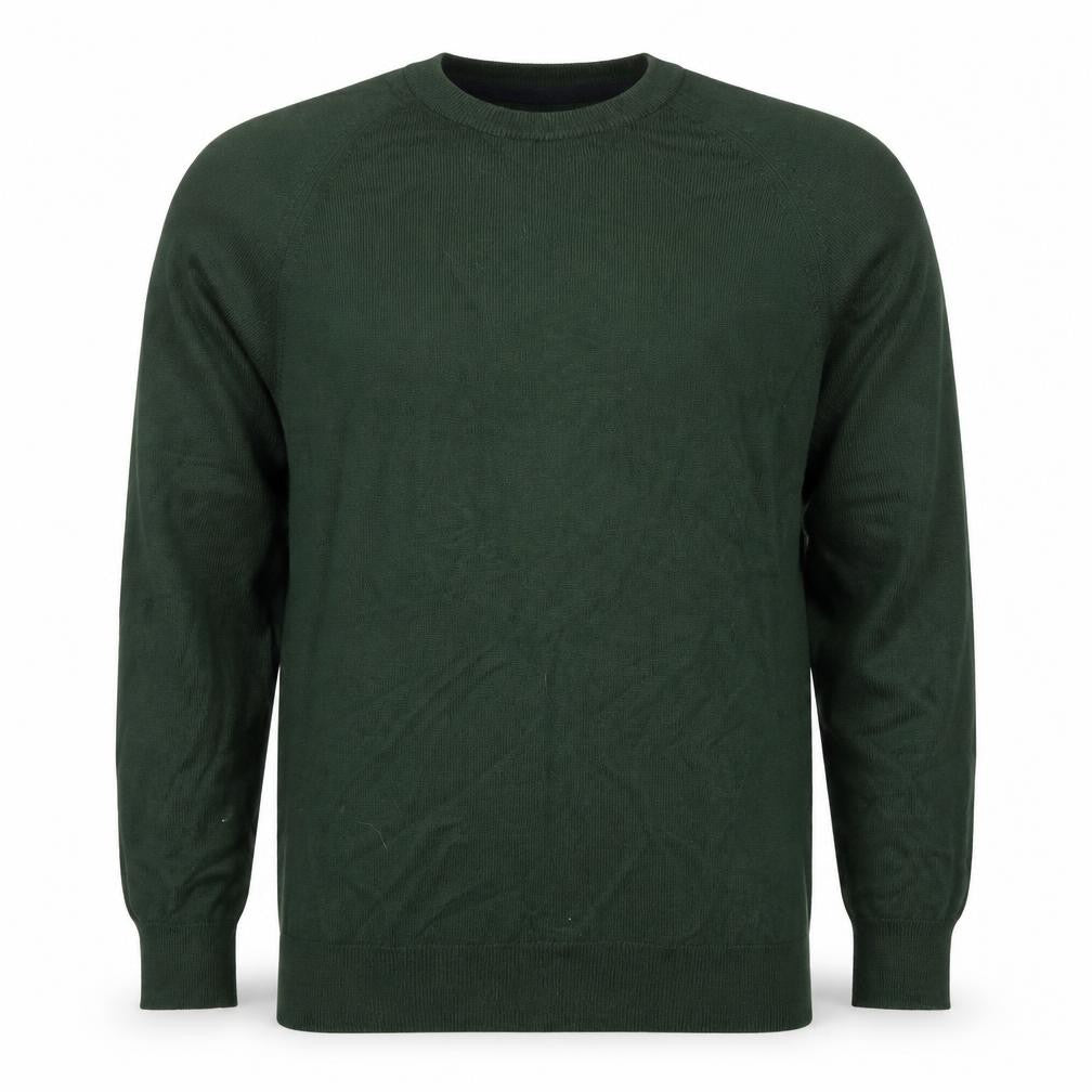 Won Hundred Mens Green Wool Blend Crew Neck Jumper Pullover S