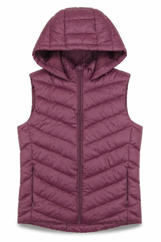 Womens UK Size XS Primark Purple Puffer Jacket