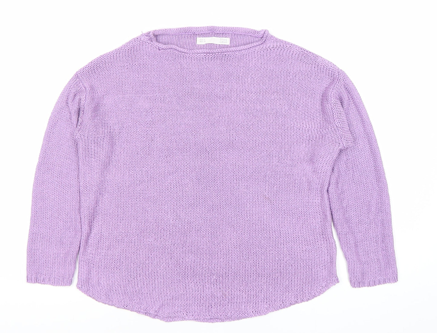 Womens UK Size 8 Sfera Purple Pullover Jumper