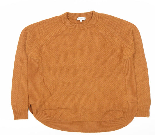 Womens UK Size 12 Warehouse Brown Pullover Jumper