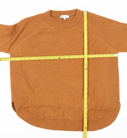 Womens UK Size 12 Warehouse Brown Pullover Jumper