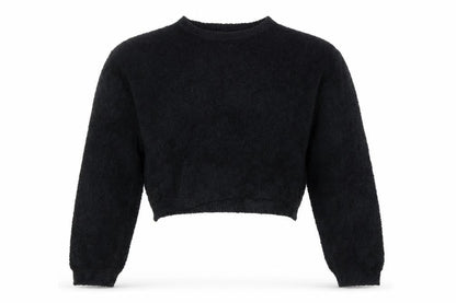 Womens UK Size 8 Pull&Bear Black Pullover Jumper