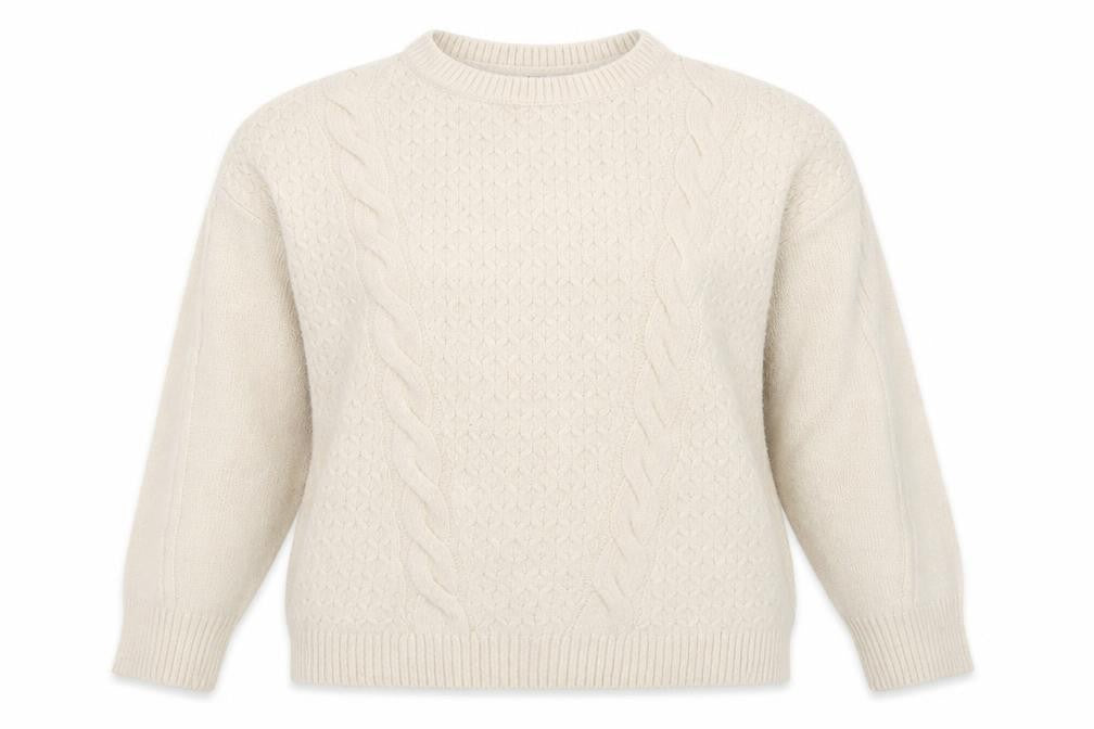 Womens UK Size 16 Principles Ivory Pullover Jumper