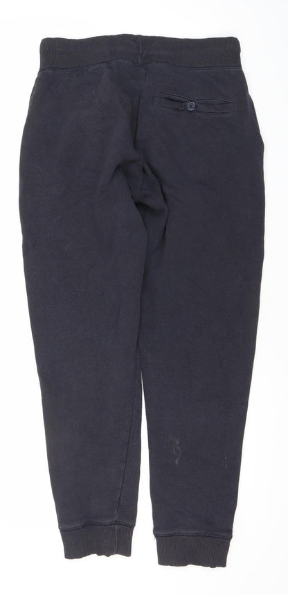 French Connection Men’s Black Jogger Sweatpants M Cotton Blend