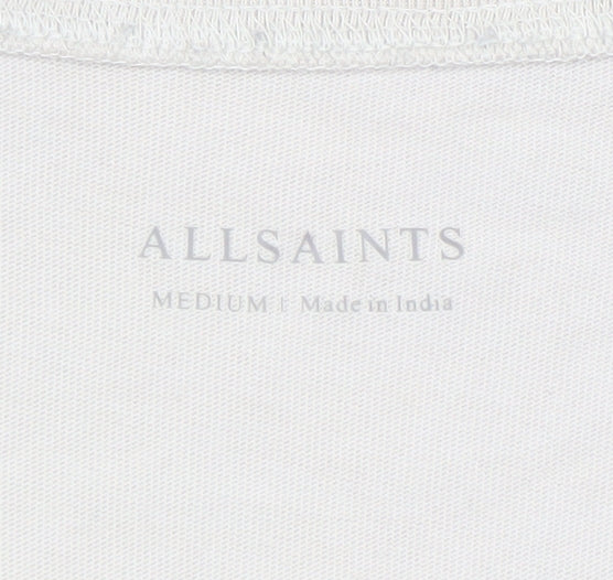 Mens UK Size M AllSaints Beige  T-Shirt