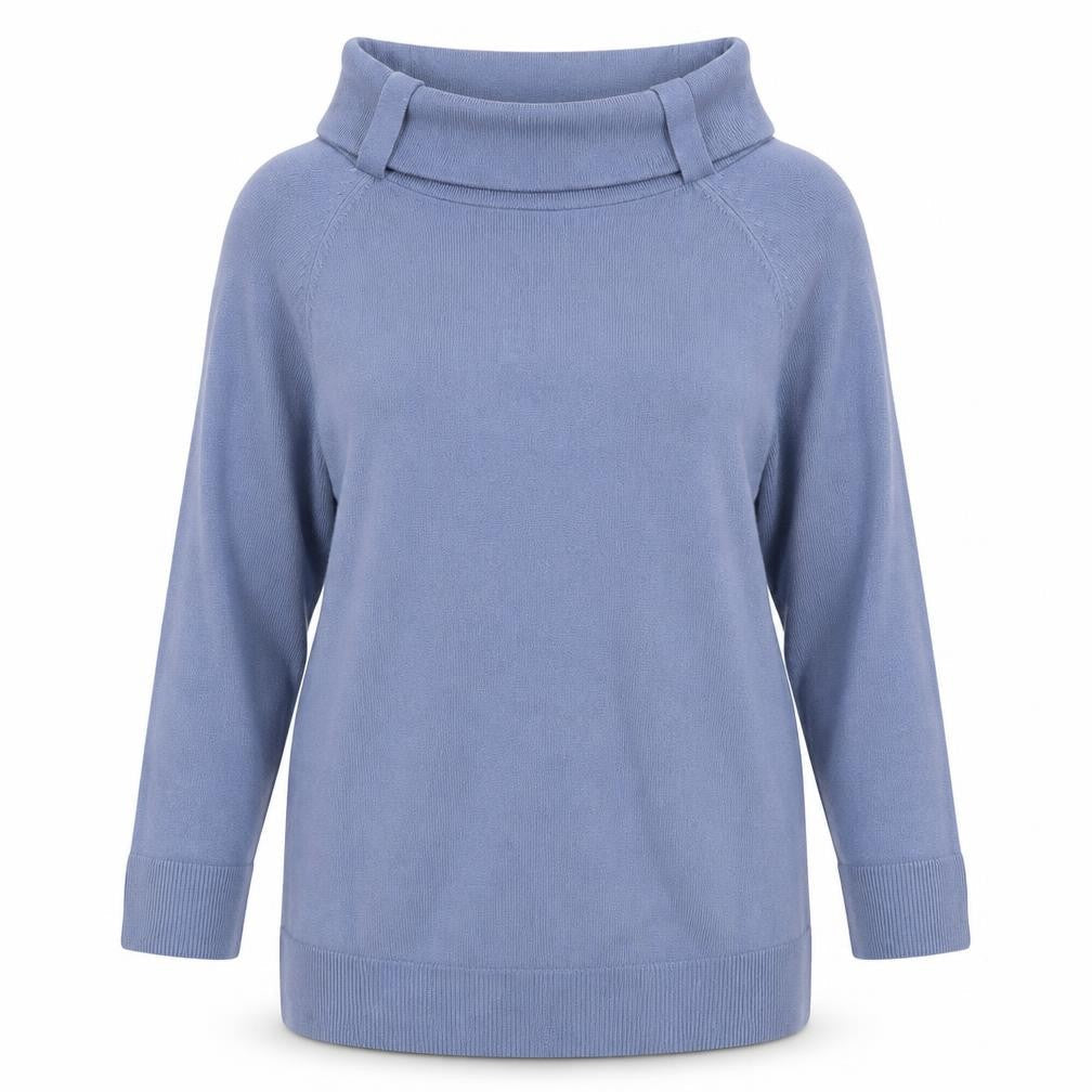 Womens UK Size 14 Marks and Spencer Blue Tunic Blouse