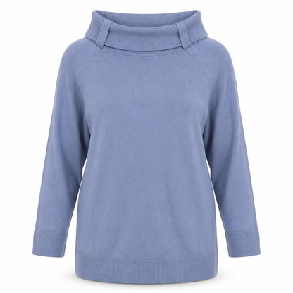 Womens UK Size 14 Marks and Spencer Blue Tunic Blouse