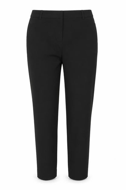 Womens UK Size 10 Warehouse Regular Fit BusinessCasualWorkwear Black Trousers