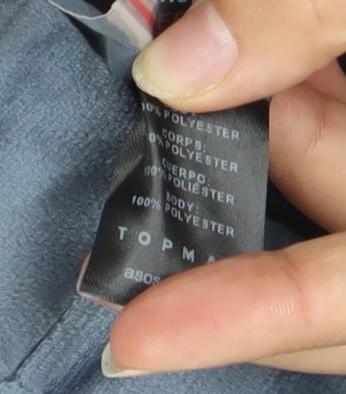 Topman Men’s Blue Velvet Dress Trousers W38 L32 Straight Formal