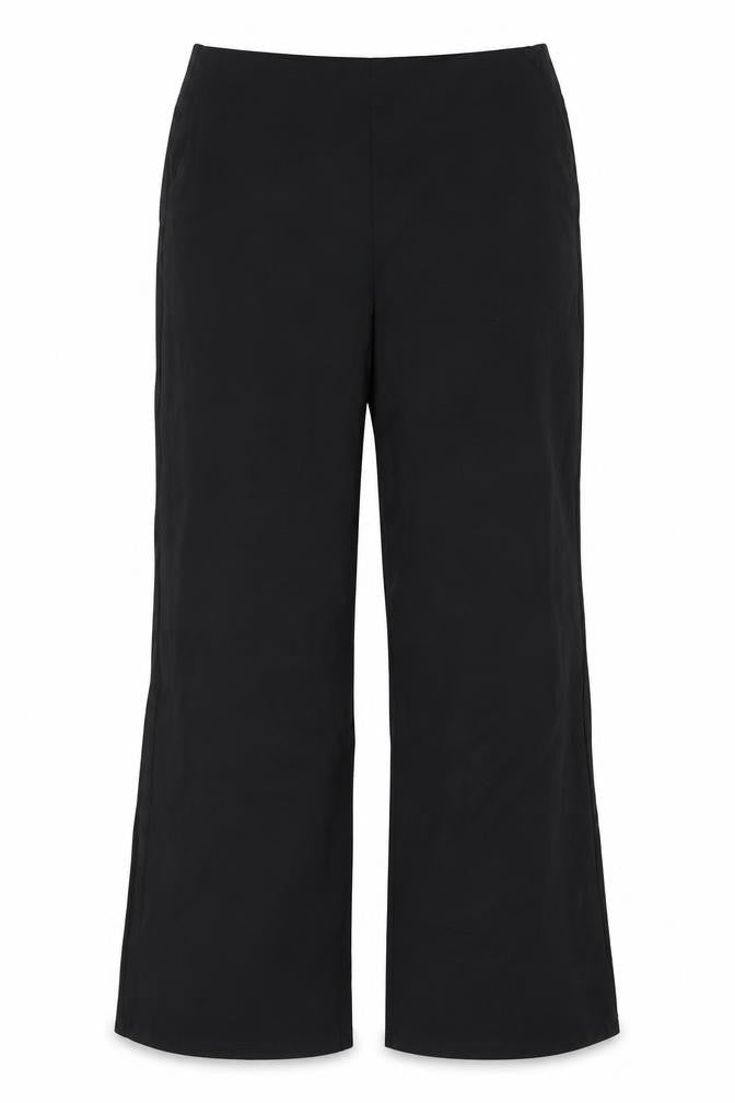 Womens UK Size L MNG Regular Fit Business Casual Formal Workwear Black Trousers