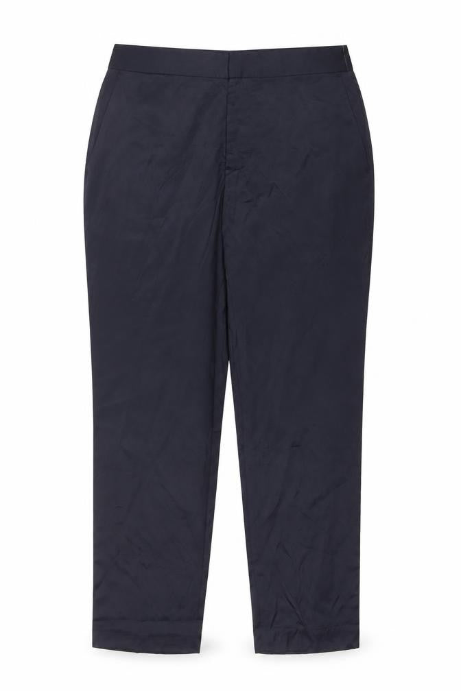 Womens UK Size XS Zara Slim Fit Dress Pants Black Trousers