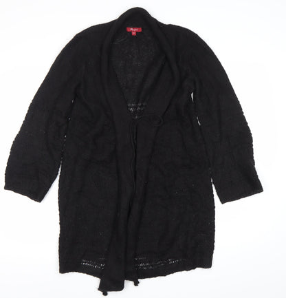 Womens UK Size M Morgan Black Cardigan Jumper