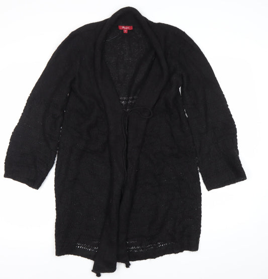 Womens UK Size M Morgan Black Cardigan Jumper