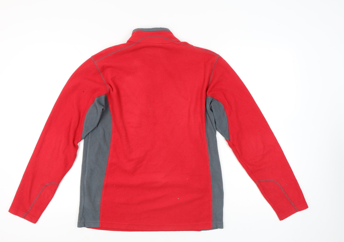 Mens UK Size S Columbia Red Pullover Sweatshirt