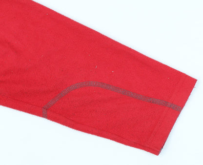 Mens UK Size S Columbia Red Pullover Sweatshirt