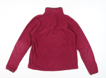 Berghaus Womens Red Fleece Sweatshirt Size 14 Outdoor Hiking