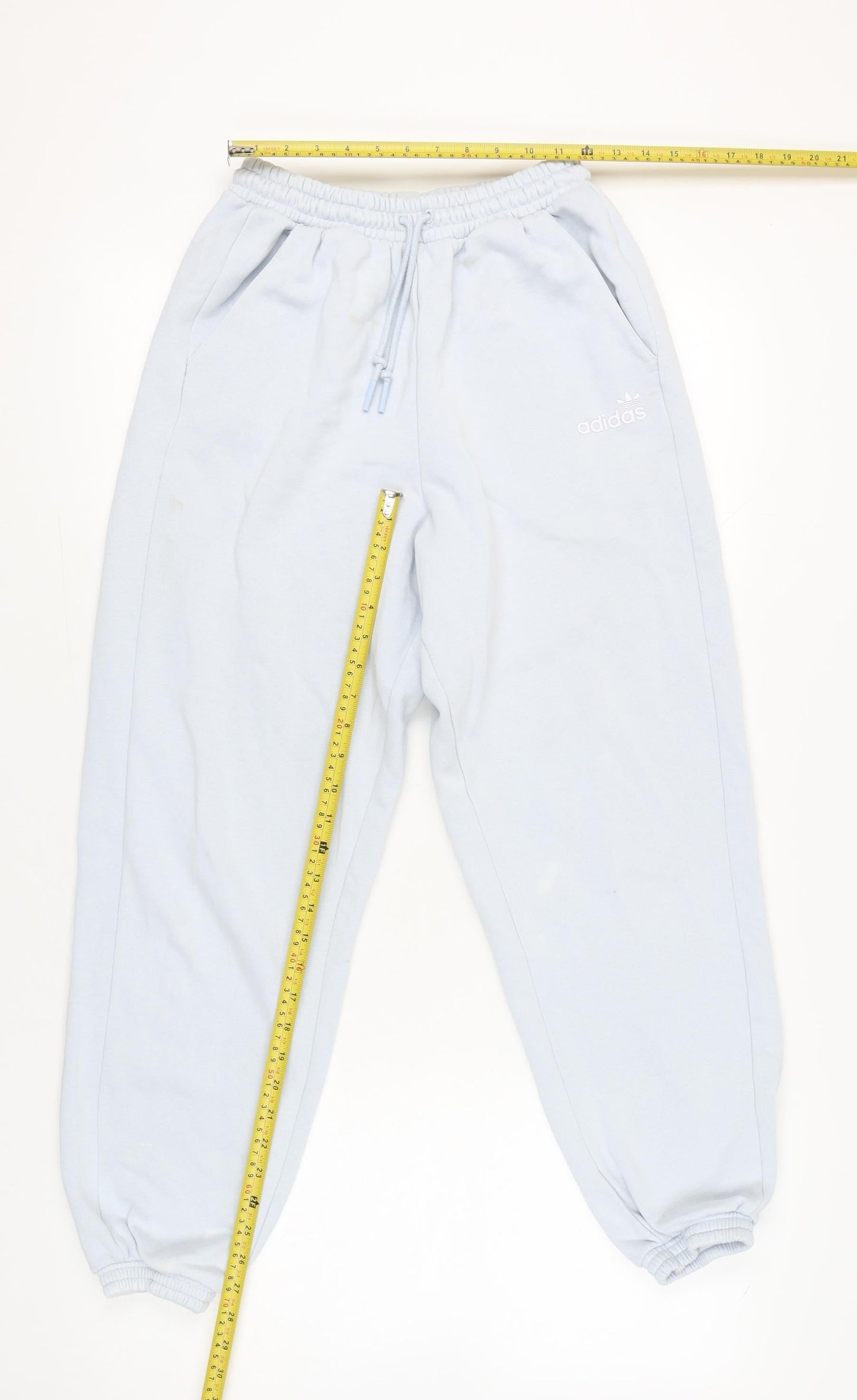 Womens UK Size 6 adidas Regular Fit Sweatpants Blue Trousers