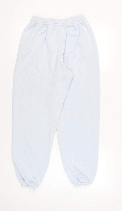 Womens UK Size 6 adidas Regular Fit Sweatpants Blue Trousers