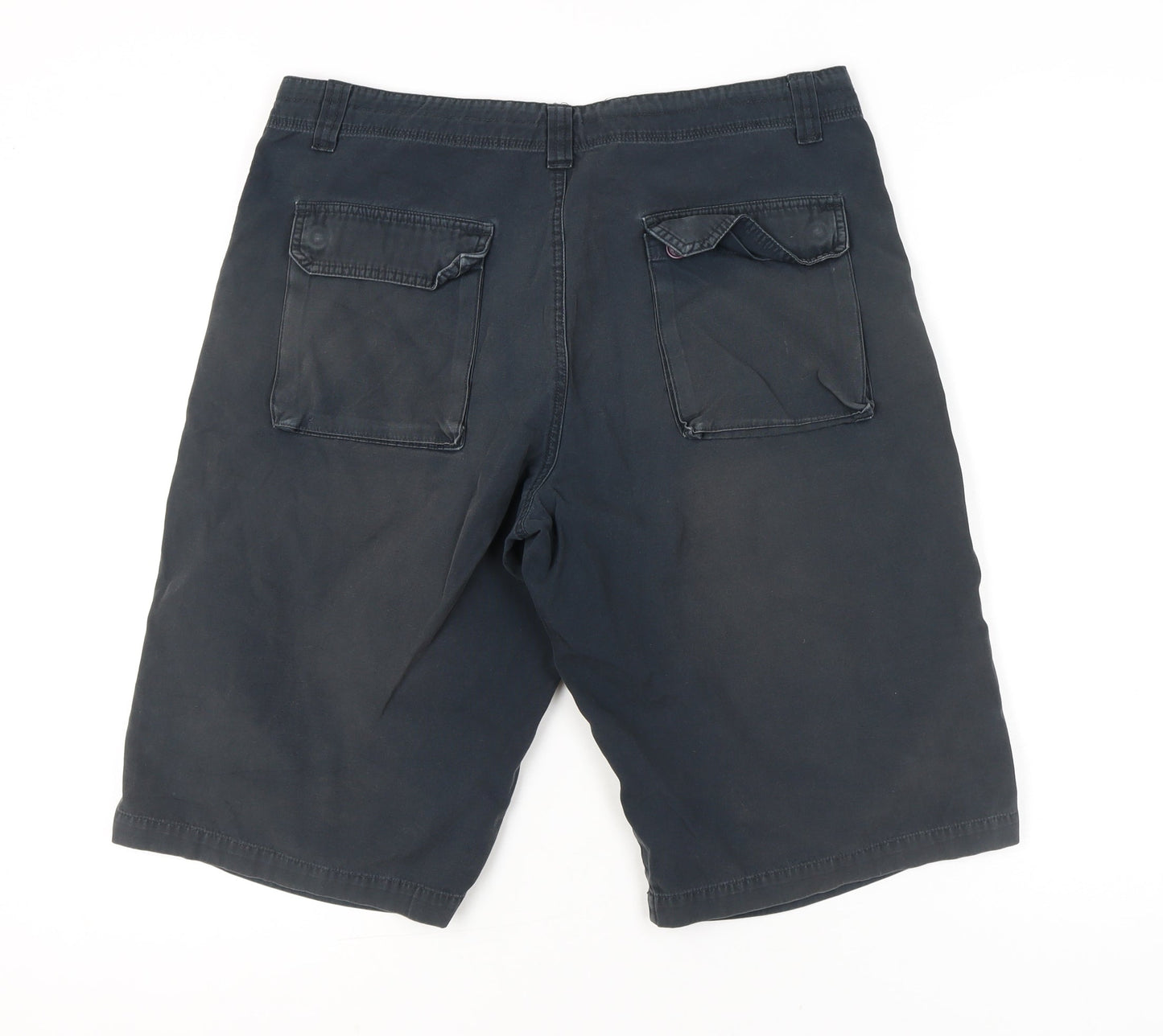 Sonneti Men's Black Cargo Shorts Size 34 Cotton Casual Summer