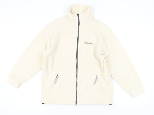 Karrimor Women's Ivory Full Zip Fleece Jacket Size S Outdoor Casual
