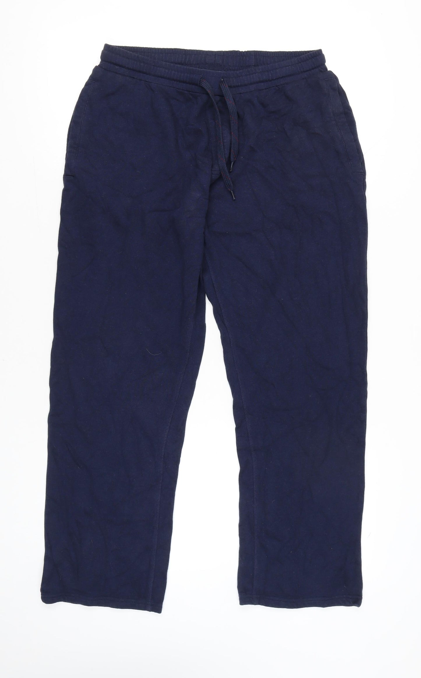 Mountain Warehouse Mens Blue Sweatpants L Regular Fit Elastic Waist Trousers