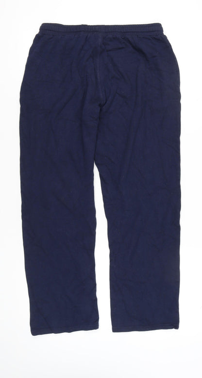 Mountain Warehouse Mens Blue Sweatpants L Regular Fit Elastic Waist Trousers