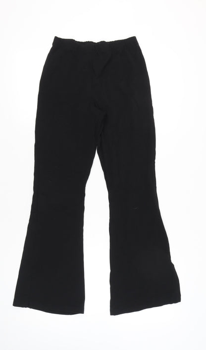 Jerzees Women Black XL Jersey Leggings Stretch Activewear