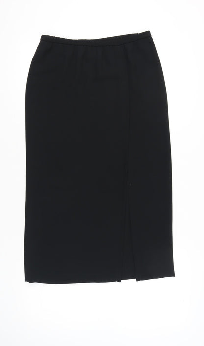 Frank Usher Women’s Black Knee Length Pencil Skirt Size 12