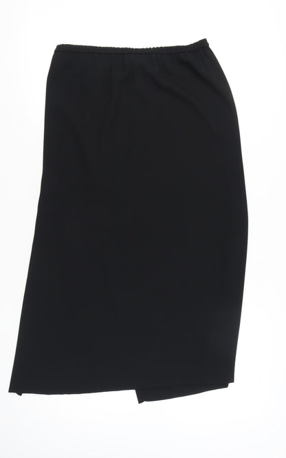 Frank Usher Women’s Black Knee Length Pencil Skirt Size 12