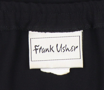 Frank Usher Women’s Black Knee Length Pencil Skirt Size 12