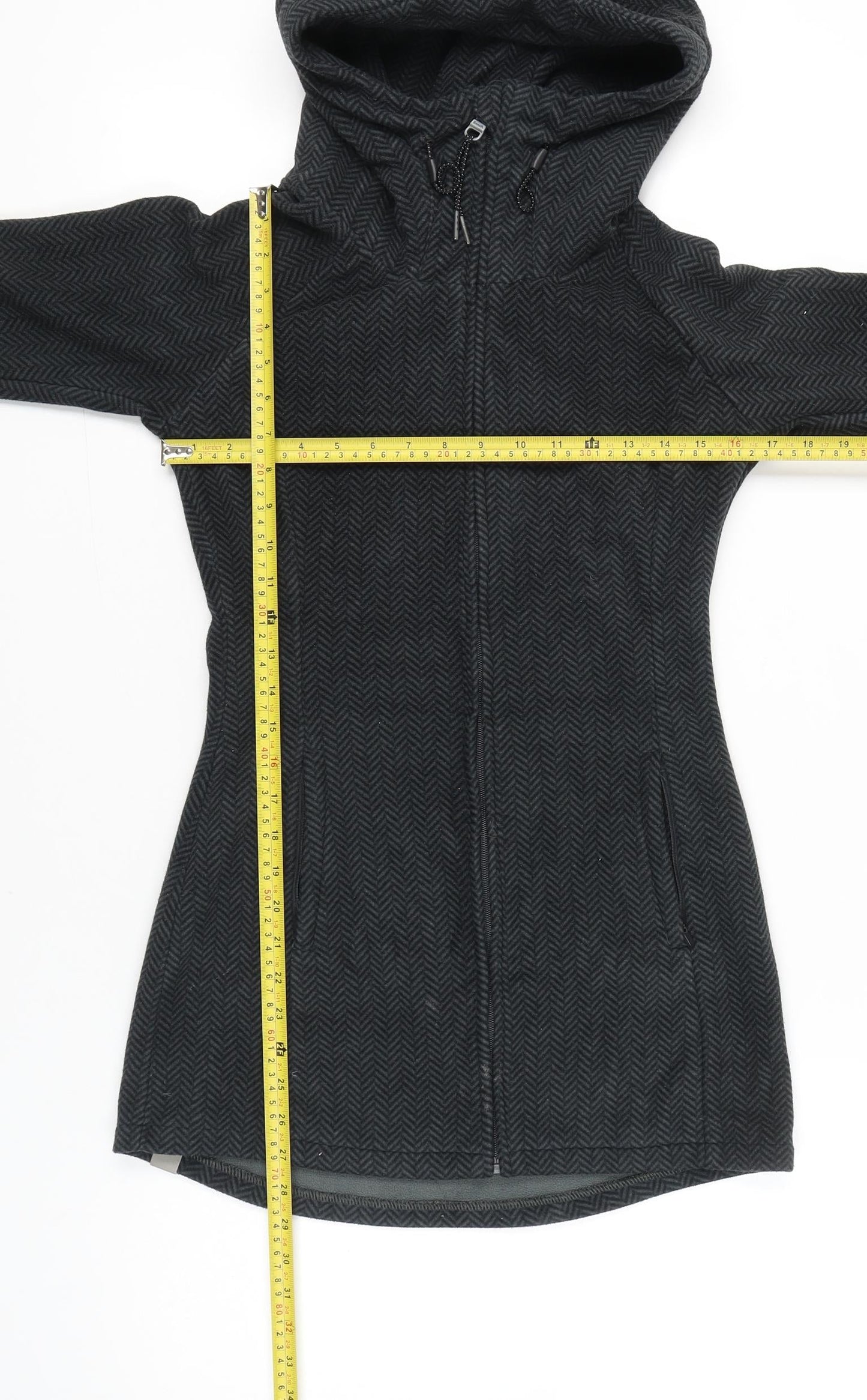 Womens UK Size XS Bench Black Basic Jacket