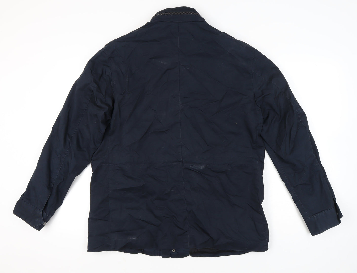 Mens UK Size 54 H&M Blue Military Jacket