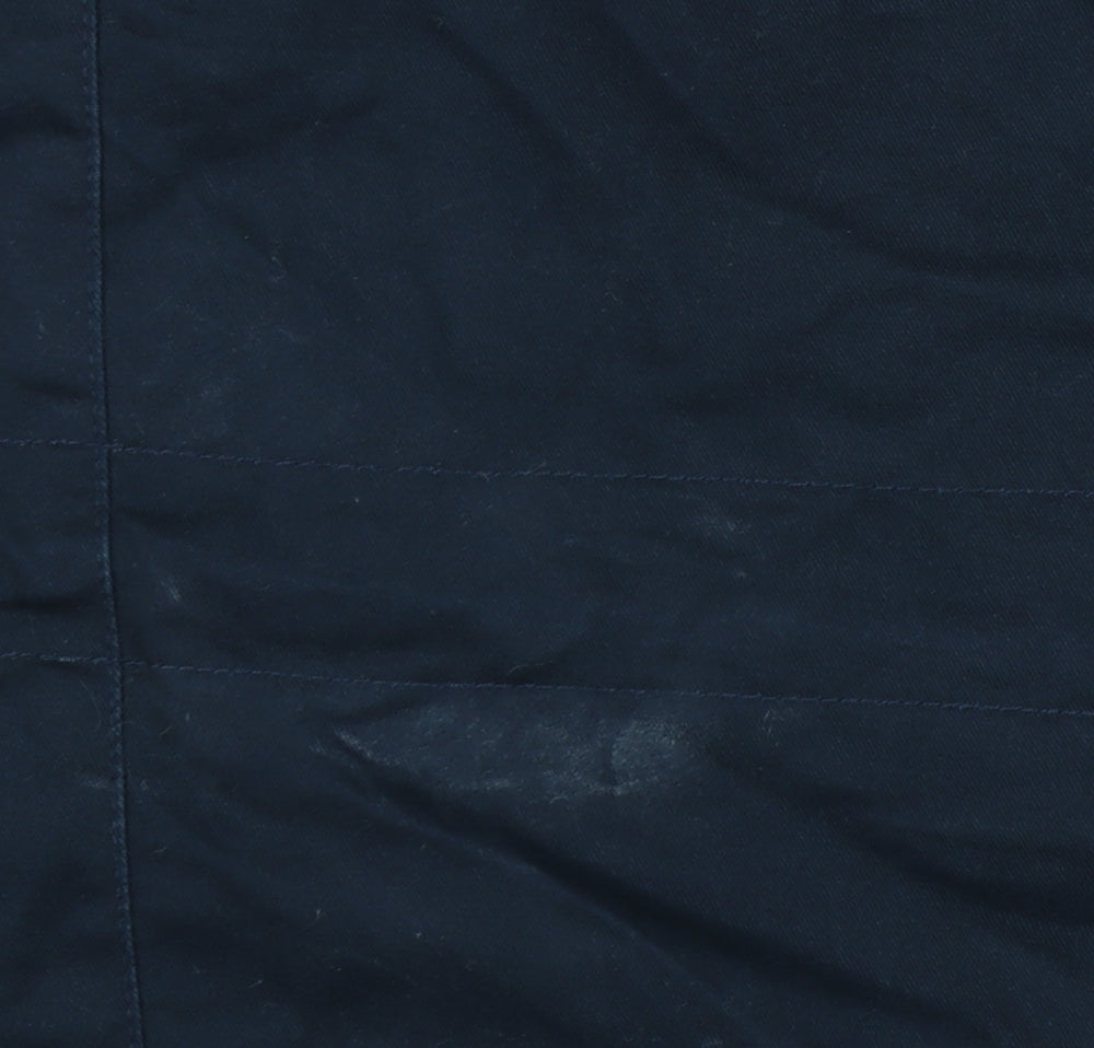 Mens UK Size 54 H&M Blue Military Jacket