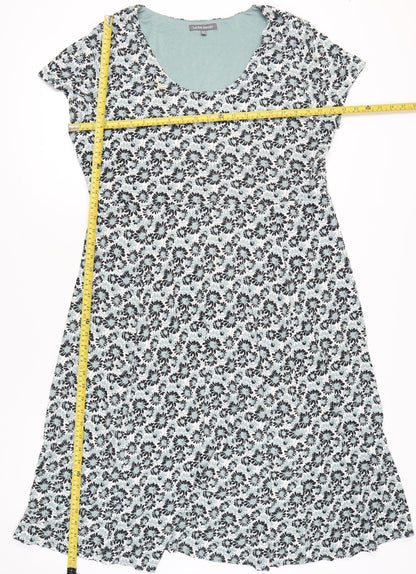 Laura Ashley Women’s Multicoloured Floral A-Line Dress UK 18