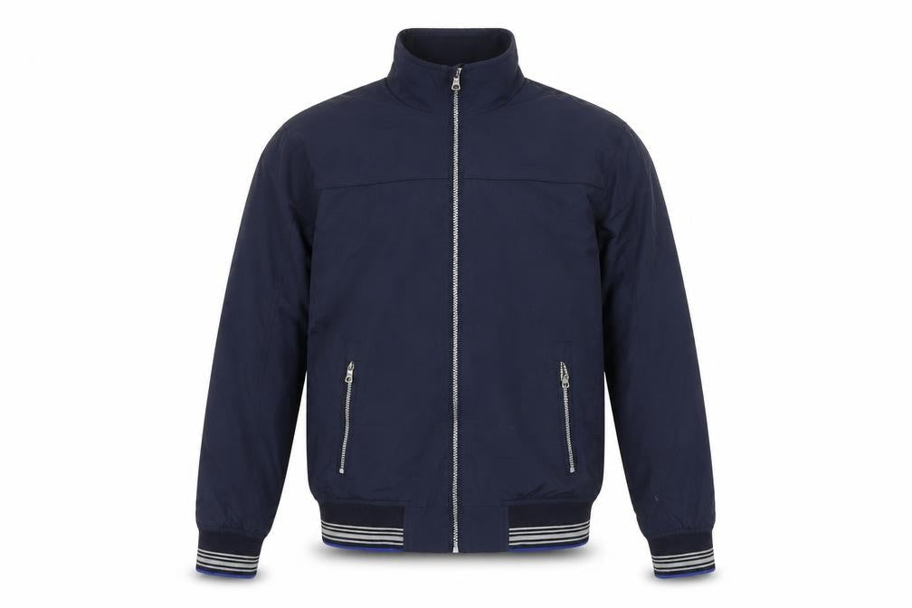 Mens UK Size S Marks and Spencer Blue Bomber Jacket