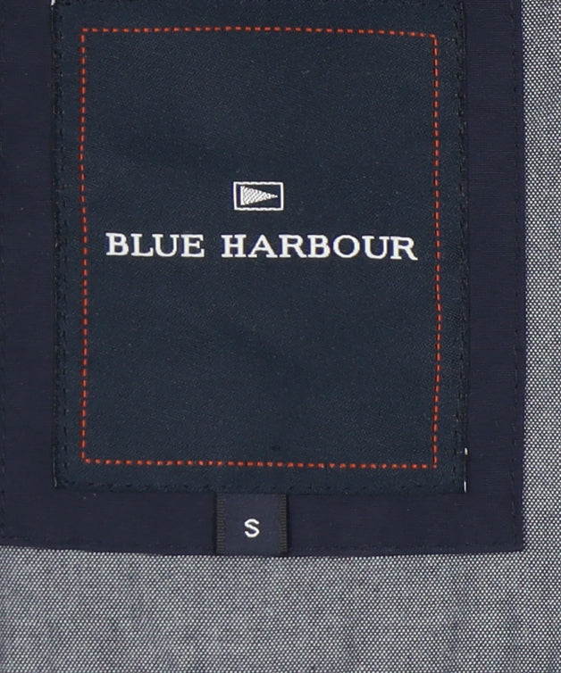 Mens UK Size S Marks and Spencer Blue Bomber Jacket