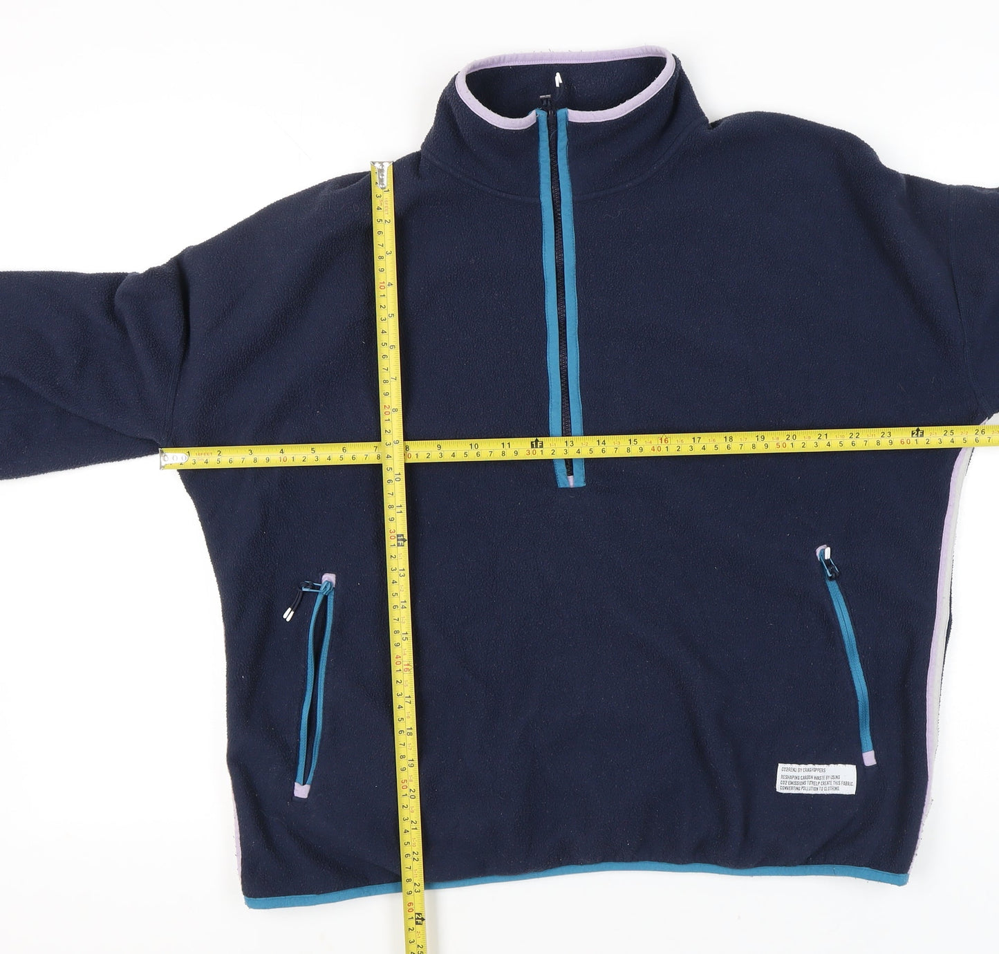 Craghoppers Womens Blue Fleece Pullover Sweatshirt Size 18 UK Hiking