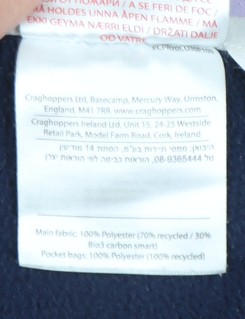 Craghoppers Womens Blue Fleece Pullover Sweatshirt Size 18 UK Hiking