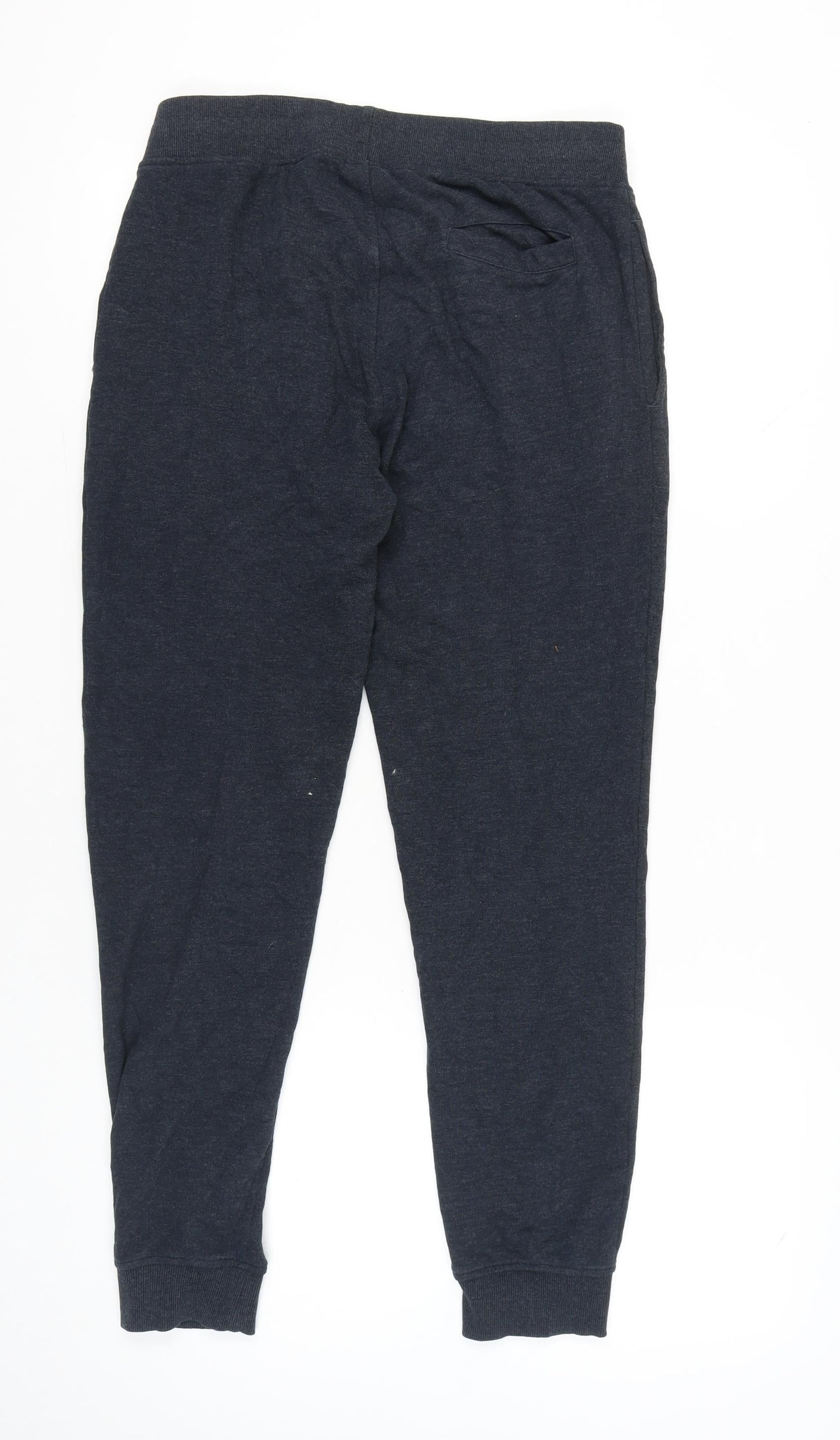 Jack & Jones Mens Blue Sweatpants M Regular Fit Cotton Blend Joggers
