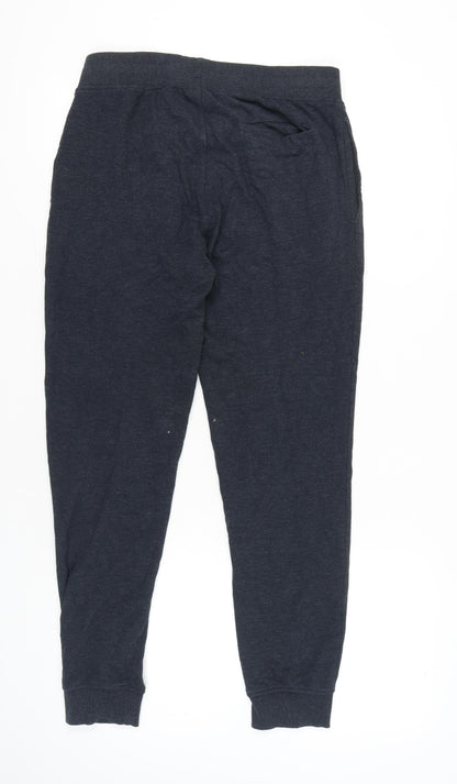Jack & Jones Mens Blue Sweatpants M Regular Fit Cotton Blend Joggers