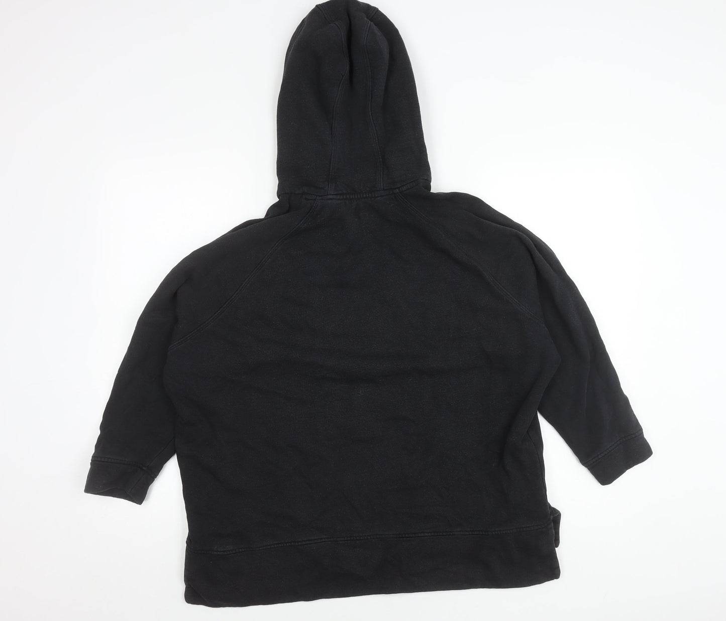 Kin Men’s Black Pullover Hoodie Size S Cotton Fleece Casual